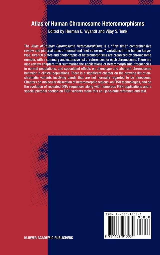 Weitere Ansicht: Atlas of Human Chromosome Heteromorphisms