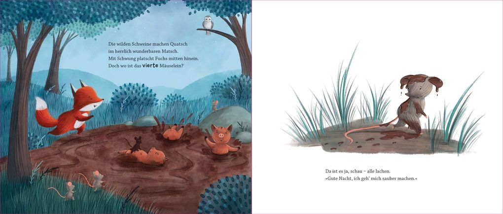 Weitere Ansicht: Zehn, neun, acht - der Fuchs sagt gute Nacht | Silvia Schröer, Silke Schwarz