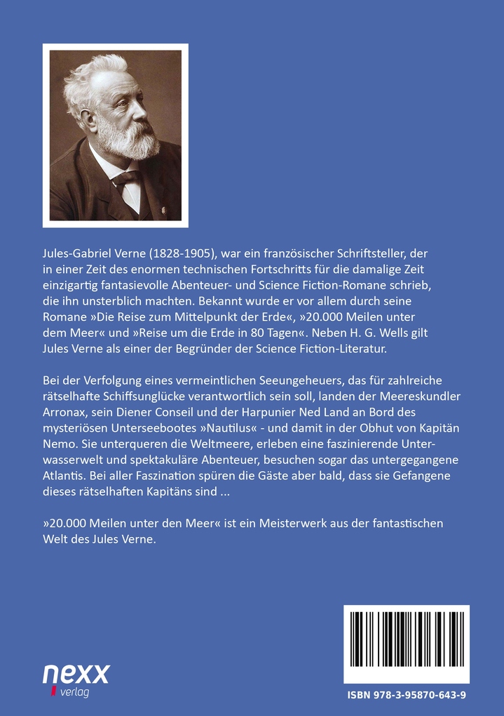 Weitere Ansicht: 20.000 Meilen unter dem Meer. Zwanzigtausend Meilen unter dem Meer | Jules Verne