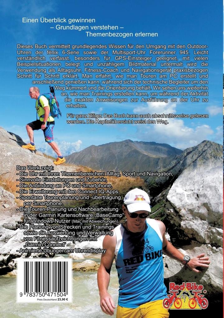 Weitere Ansicht: GPS Praxisbuch Garmin fenix 6 -Serie/ Forerunner 945 | Nußdorf Redbike