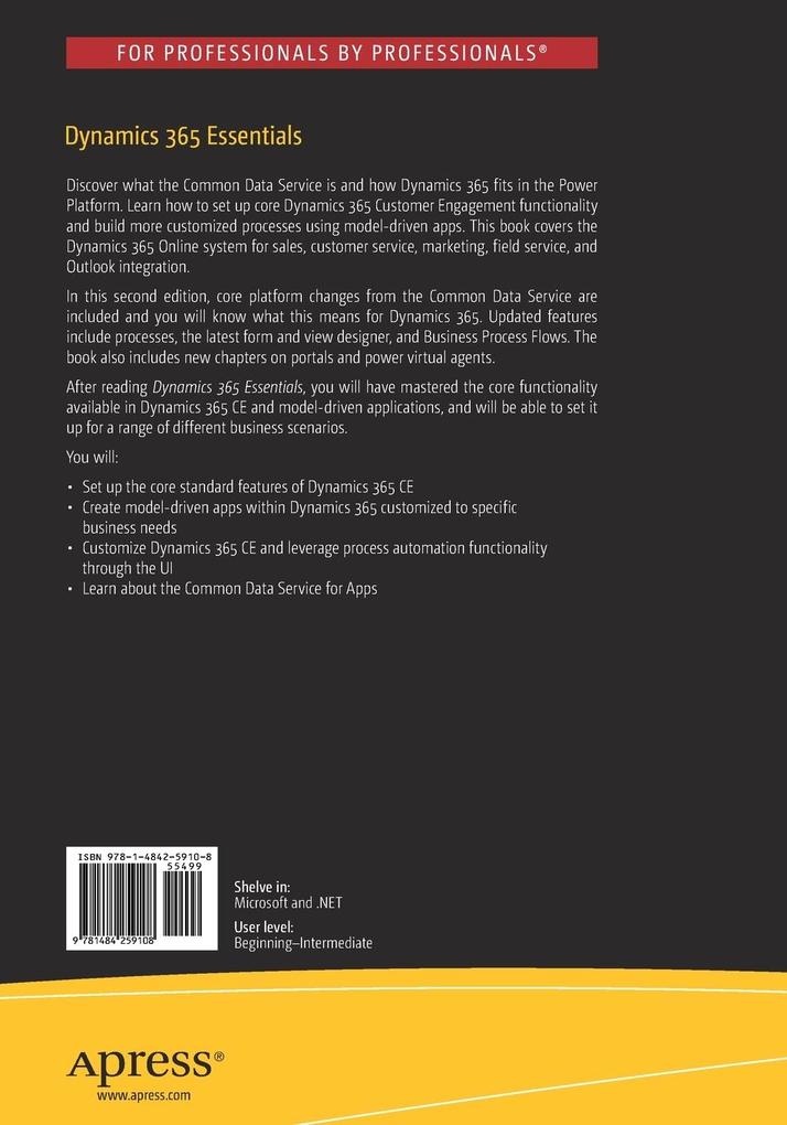 Weitere Ansicht: Dynamics 365 Essentials | Sarah Critchley