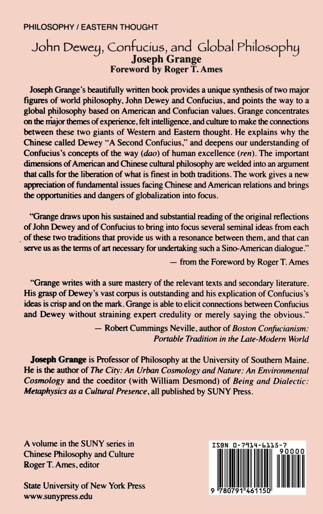 Weitere Ansicht: John Dewey, Confucius, and Global Philosophy | Joseph Grange