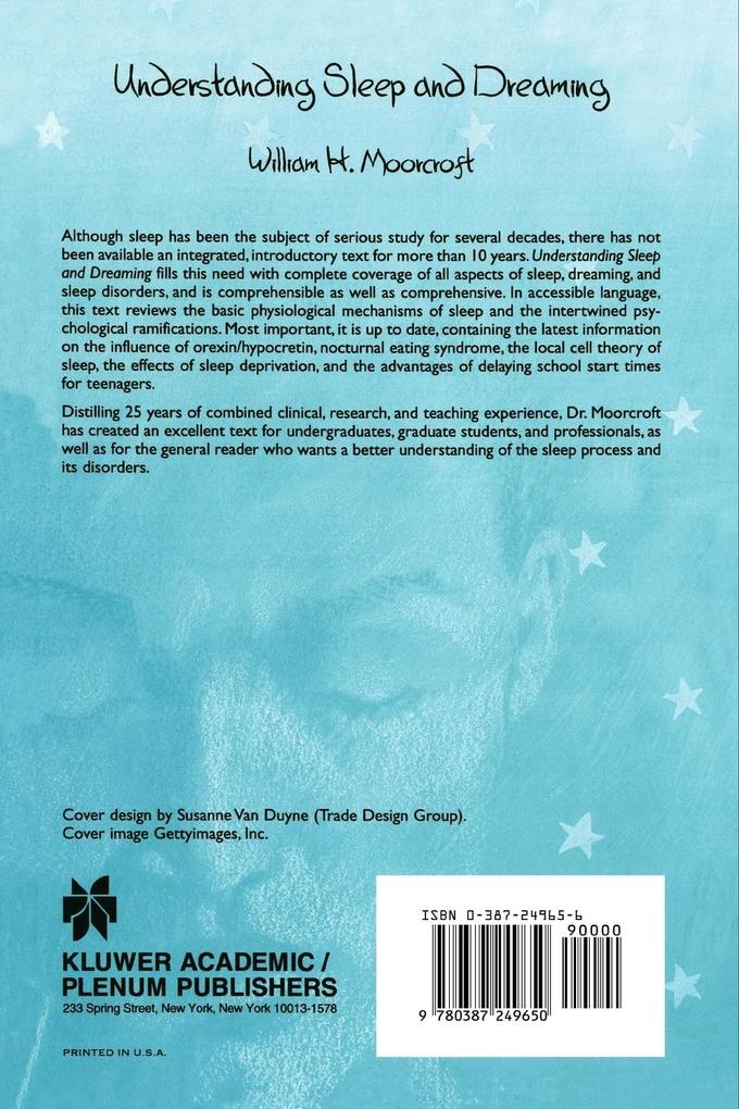 Weitere Ansicht: Understanding Sleep and Dreaming | William H. Moorcroft