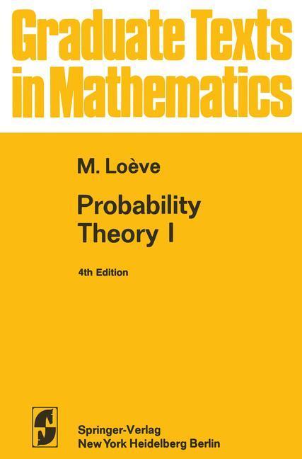 Weitere Ansicht: Probability Theory I | M. Loeve