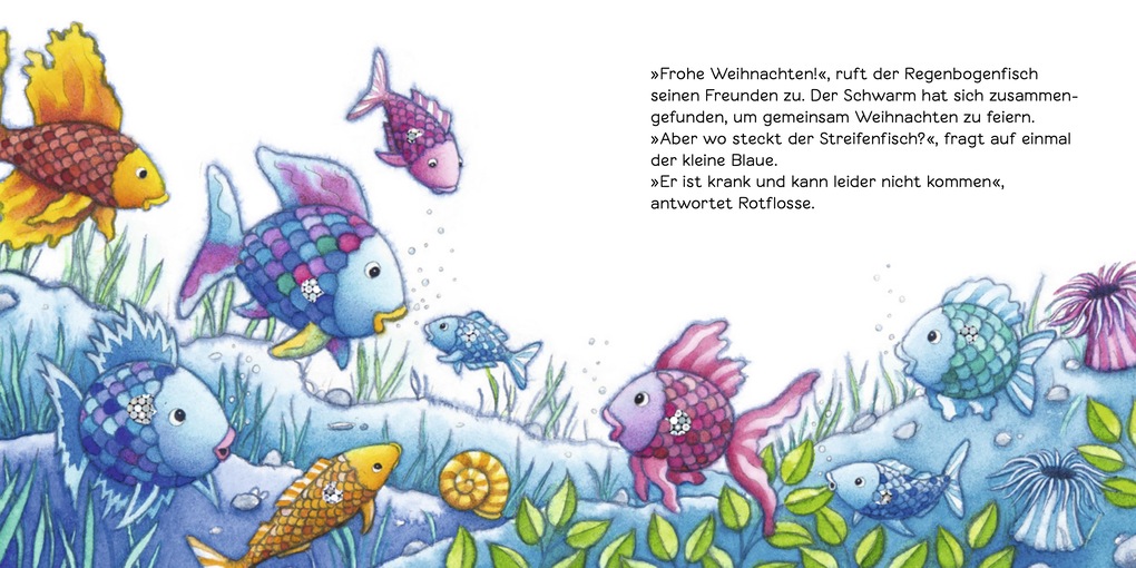 Weitere Ansicht: Frohe Weihnachten, Regenbogenfisch | Marcus Pfister