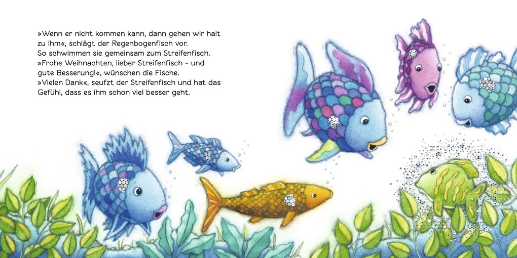 Weitere Ansicht: Frohe Weihnachten, Regenbogenfisch | Marcus Pfister