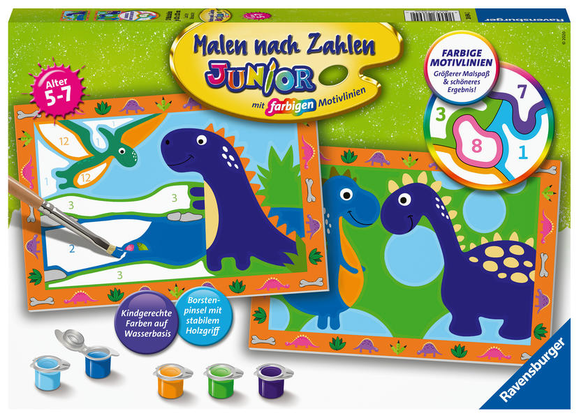 Produktbild: Ravensburger - Malen nach Zahlen - Land der Dinosaurier