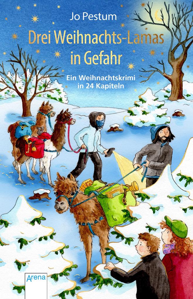 Produktbild: Drei Weihnachts-Lamas in Gefahr | Jo Pestum