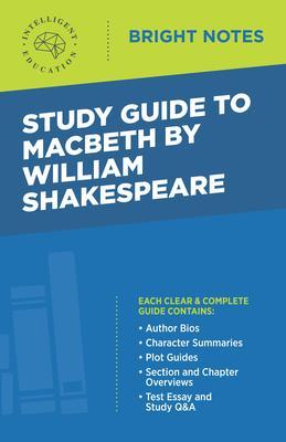 Produktbild: Study Guide to Macbeth by William Shakespeare