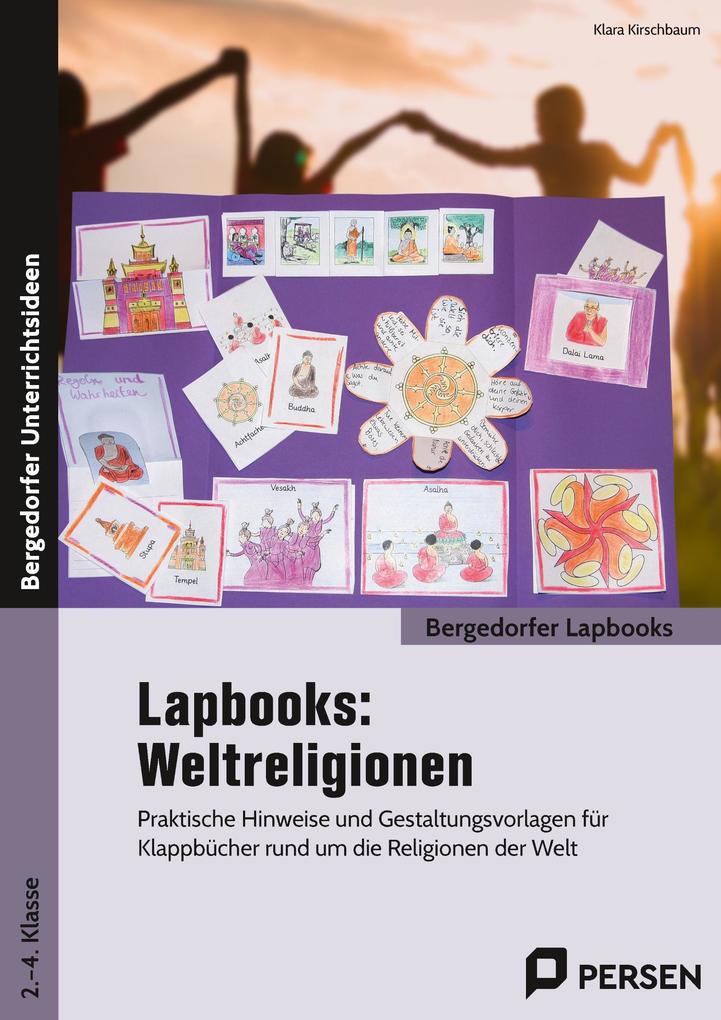 Produktbild: Lapbooks: Weltreligionen - 2.-4. Klasse | Klara Kirschbaum