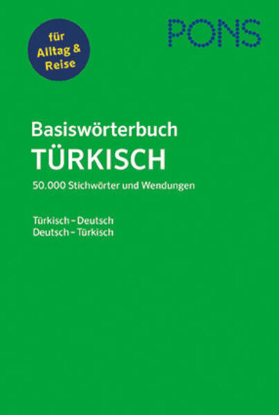 Produktbild: PONS Basiswörterbuch Türkisch