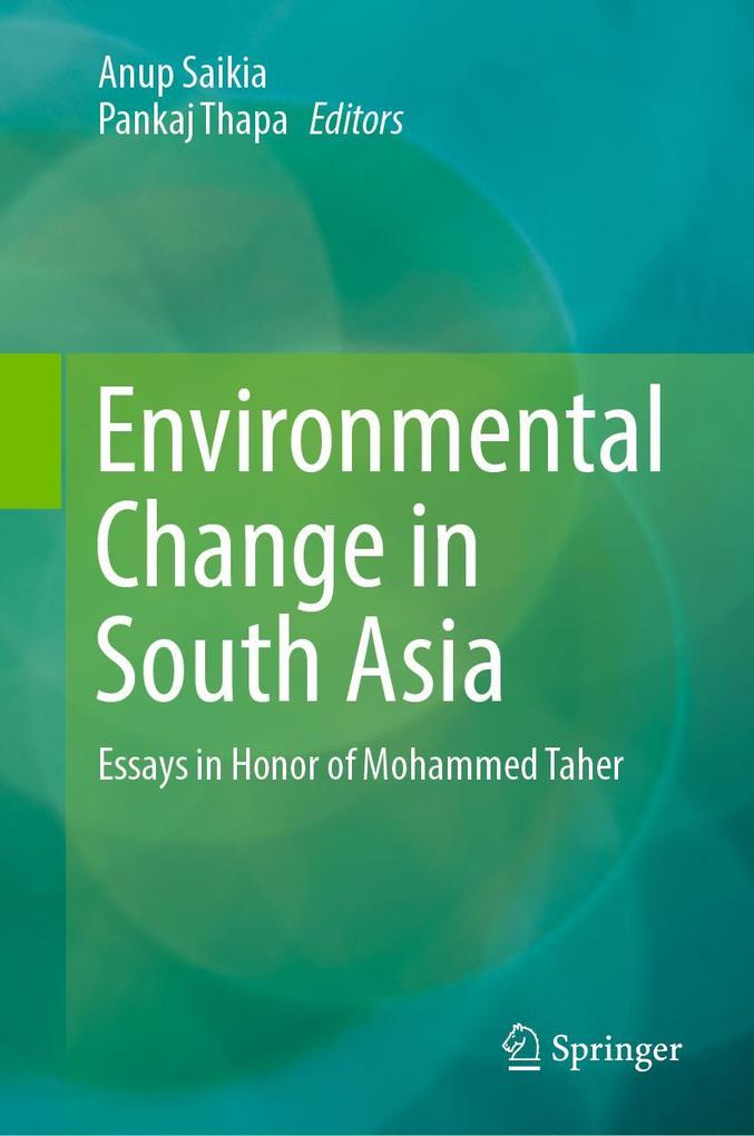 Produktbild: Environmental Change in South Asia