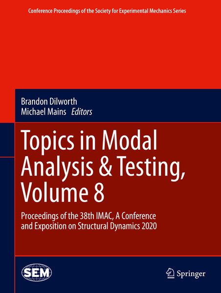 Produktbild: Topics in Modal Analysis & Testing, Volume 8