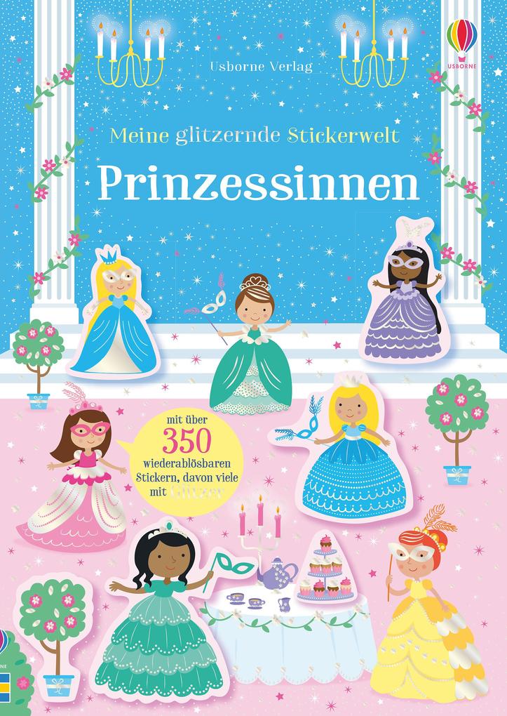 Produktbild: Meine glitzernde Stickerwelt: Prinzessinnen | Kirsteen Robson