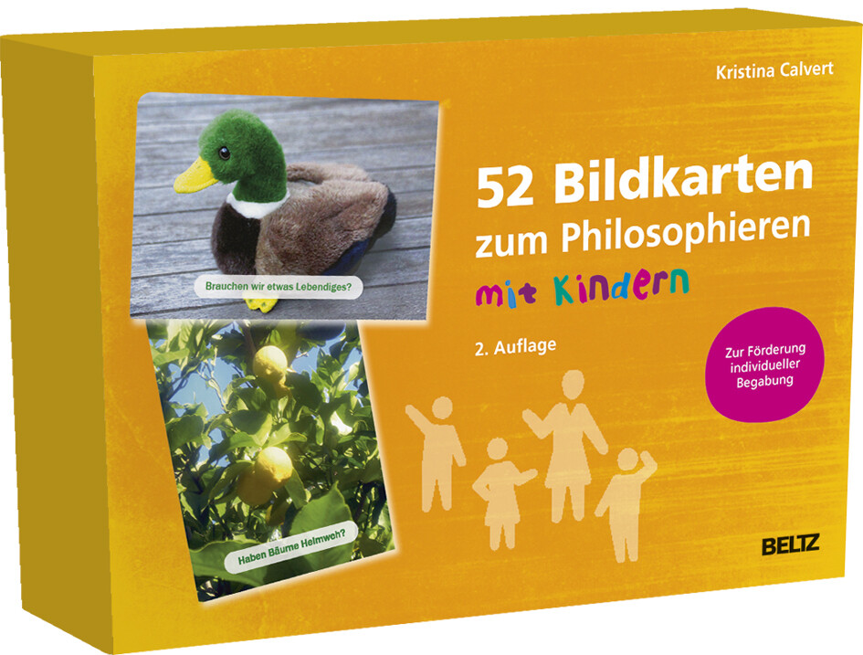 Produktbild: 52 Bildkarten zum Philosophieren mit Kindern | Kristina Calvert