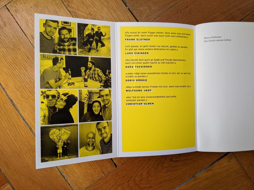 Weitere Ansicht: Die Schule meines Lebens | Matze Hielscher