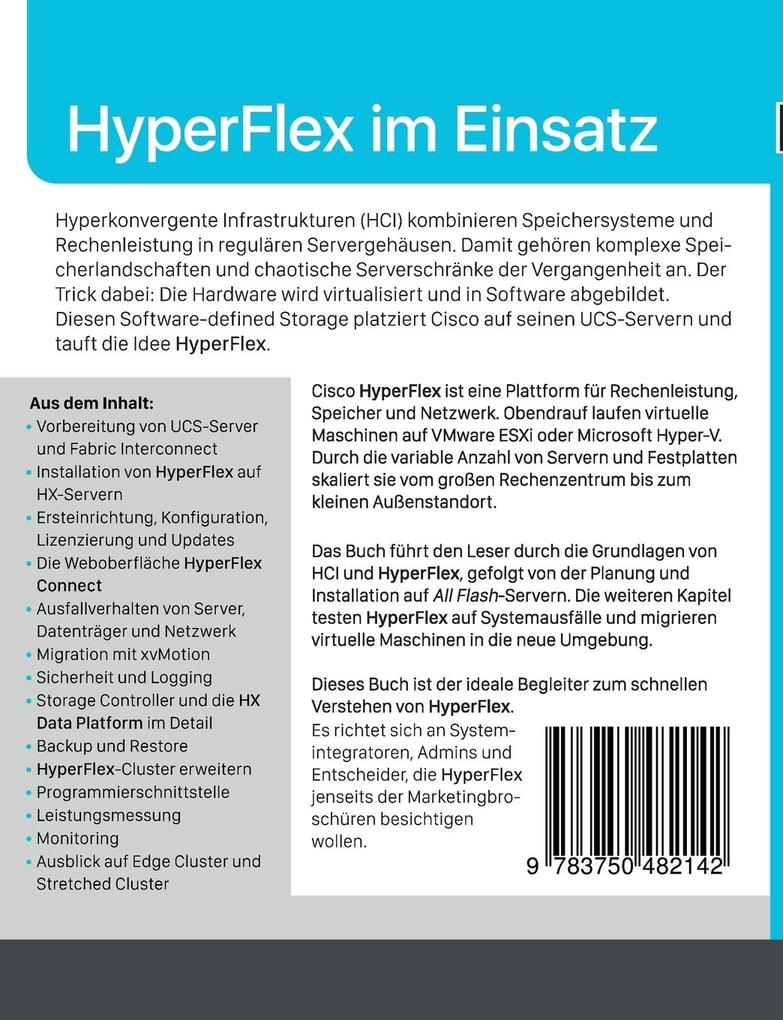 Weitere Ansicht: Cisco HyperFlex im Einsatz | Markus Stubbig