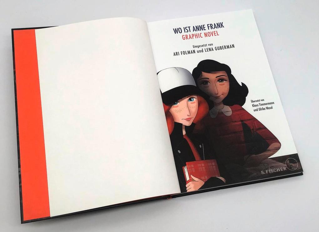 Weitere Ansicht: Wo ist Anne Frank - Eine Graphic Novel | Ari Folman, Lena Guberman