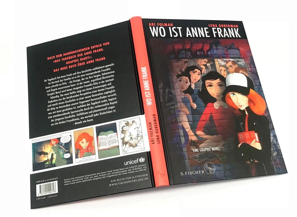 Weitere Ansicht: Wo ist Anne Frank - Eine Graphic Novel | Ari Folman, Lena Guberman