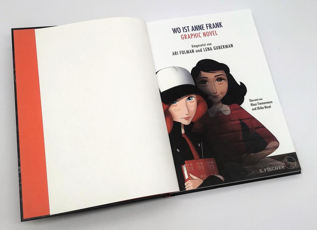 Weitere Ansicht: Wo ist Anne Frank - Eine Graphic Novel | Ari Folman, Lena Guberman