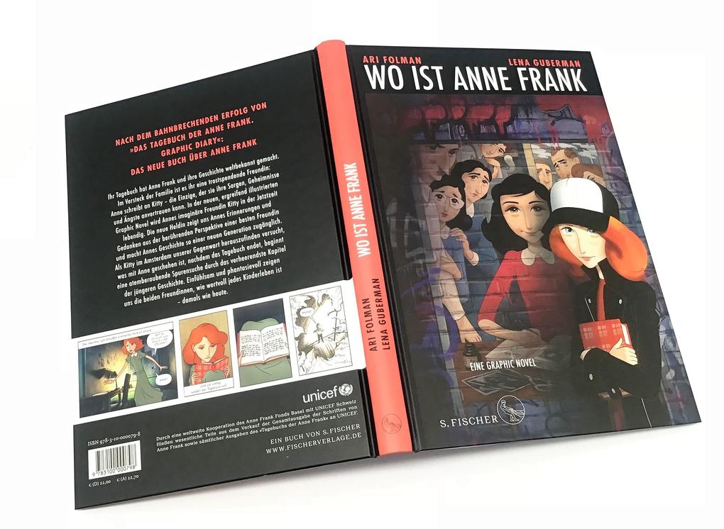 Weitere Ansicht: Wo ist Anne Frank - Eine Graphic Novel | Ari Folman, Lena Guberman