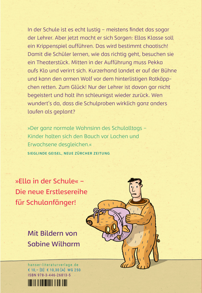 Weitere Ansicht: Ella in der Schule - Was für ein Schultheater! | Timo Parvela