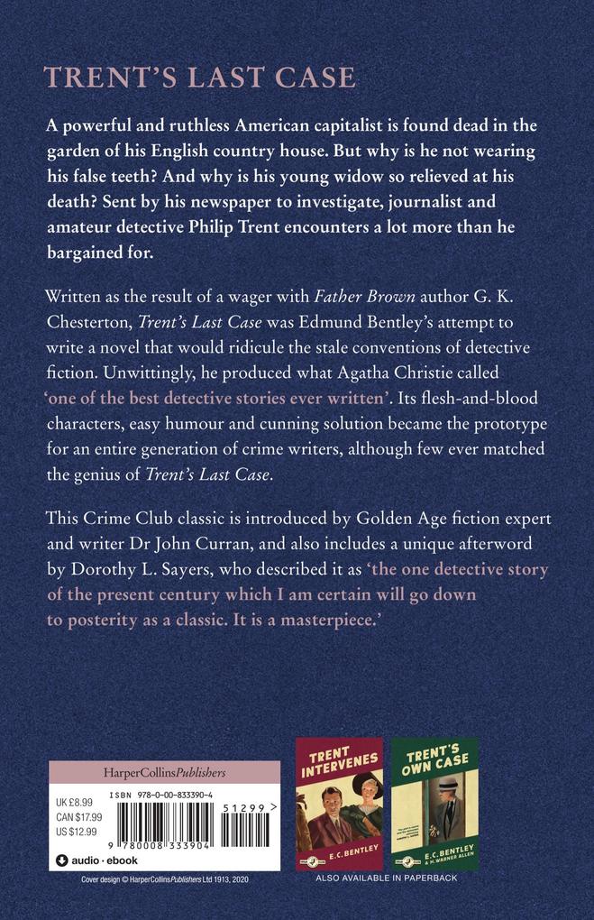 Weitere Ansicht: Trent's Last Case | E C Bentley