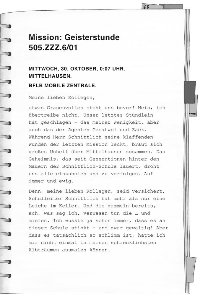 Weitere Ansicht: Die unlangweiligste Schule der Welt 6: Geisterstunde | Sabrina J. Kirschner