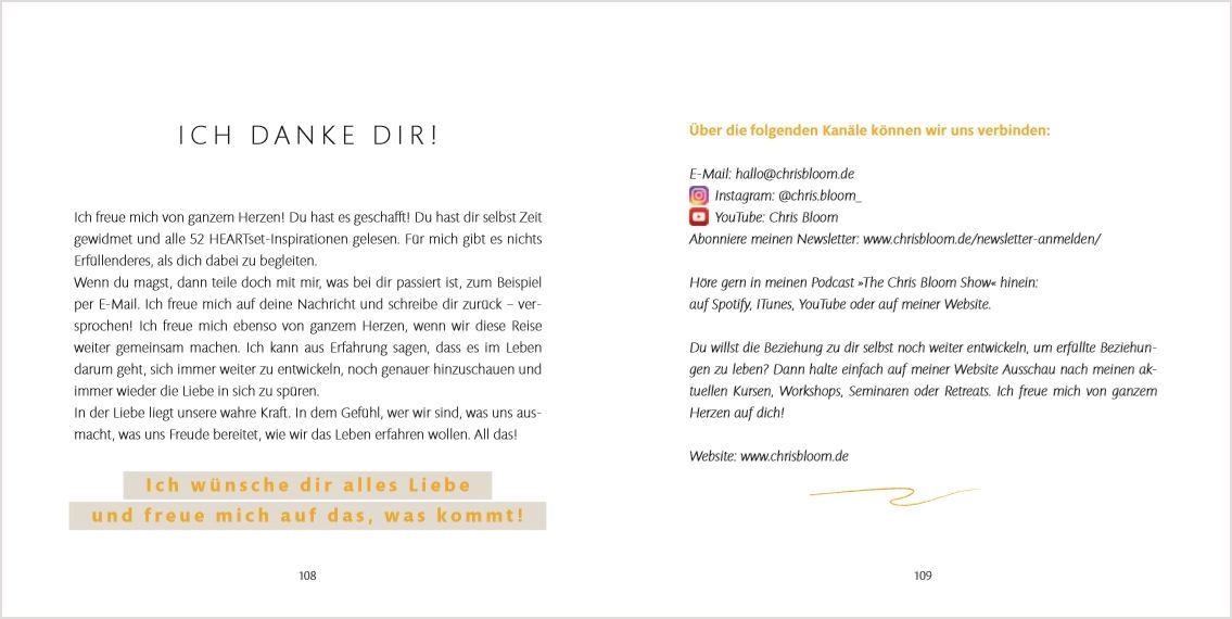 Weitere Ansicht: Heartset over Mindset | Chris Bloom