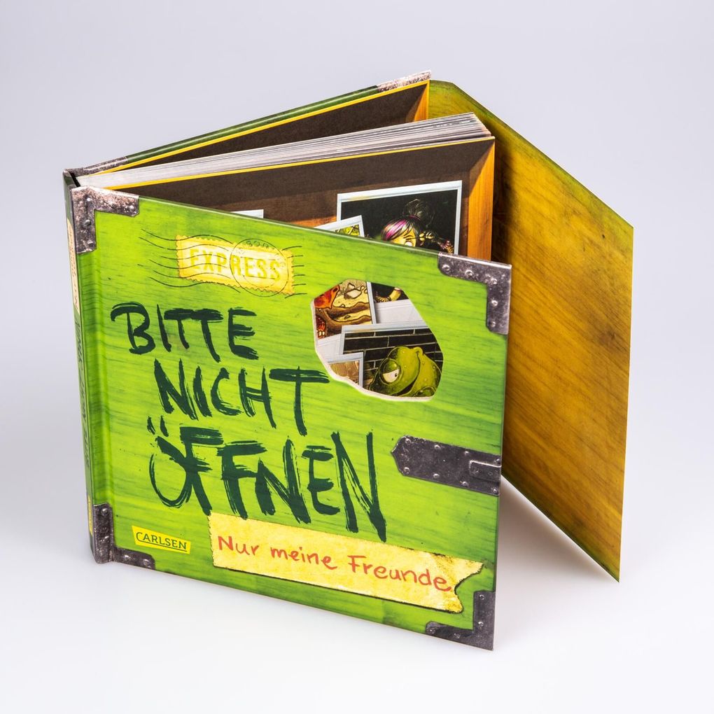 Weitere Ansicht: Bitte nicht öffnen: Nur meine Freunde (Freundebuch) | Charlotte Habersack