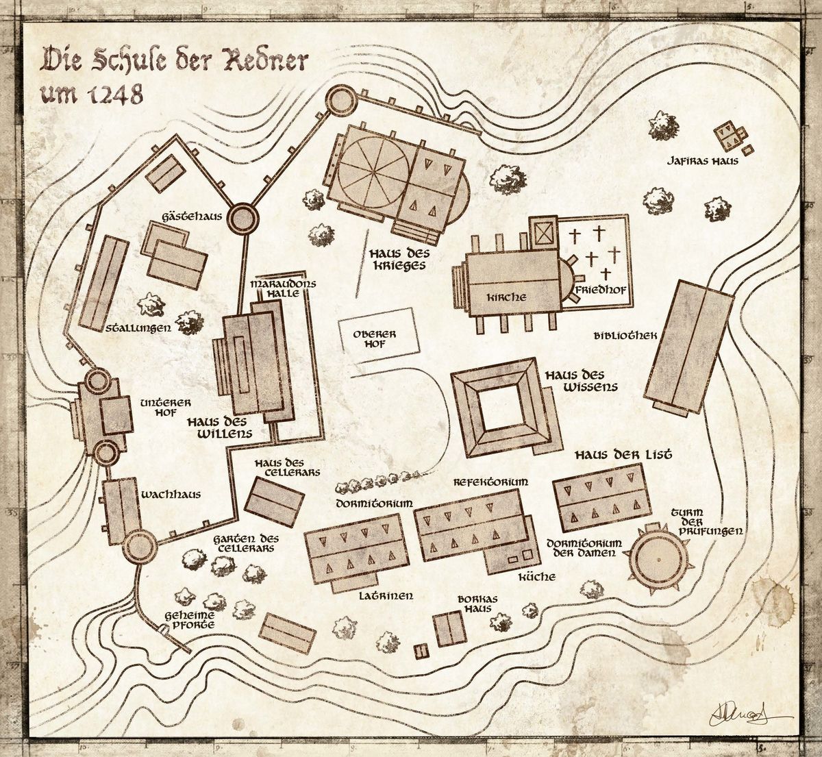 Weitere Ansicht: Die Schule der Redner | Johann Seeger