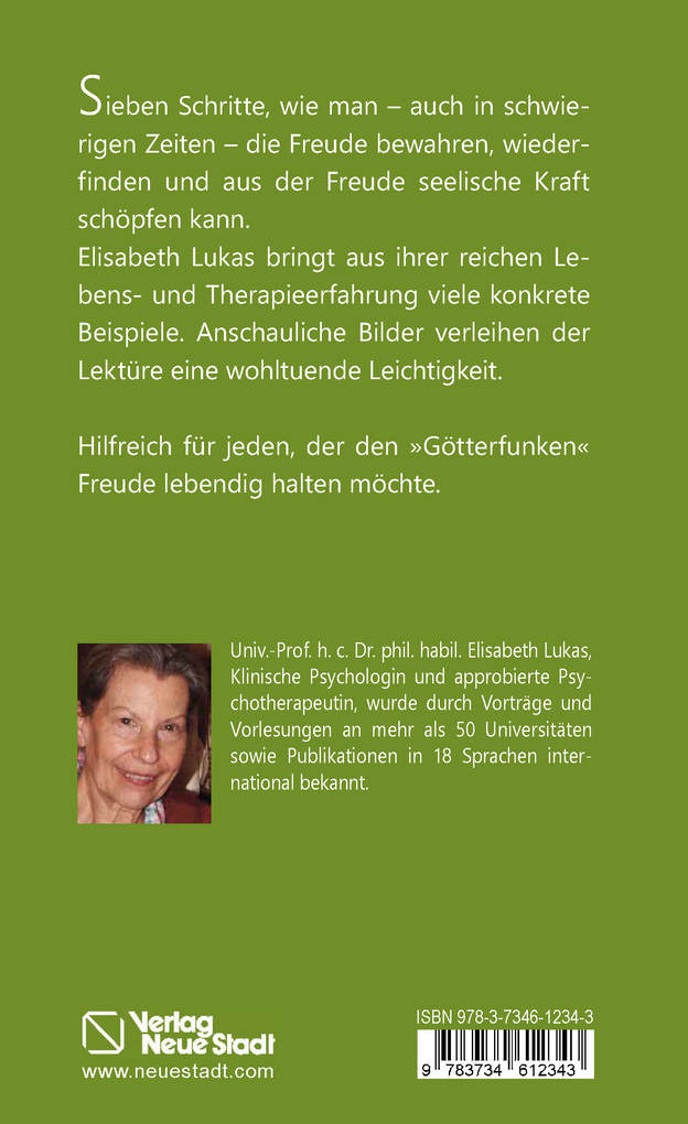 Weitere Ansicht: Der Freude auf der Spur | Elisabeth Lukas