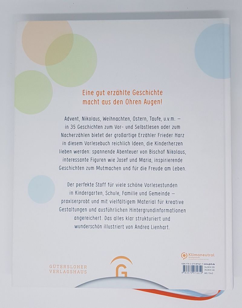 Weitere Ansicht: Das große Bibel-Vorlesebuch | Frieder Harz