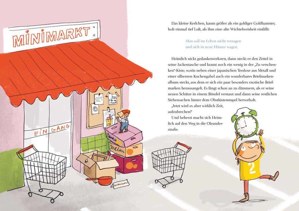 Weitere Ansicht: Der kleine Herr Heimlich hat Großes vor | Anke Loose