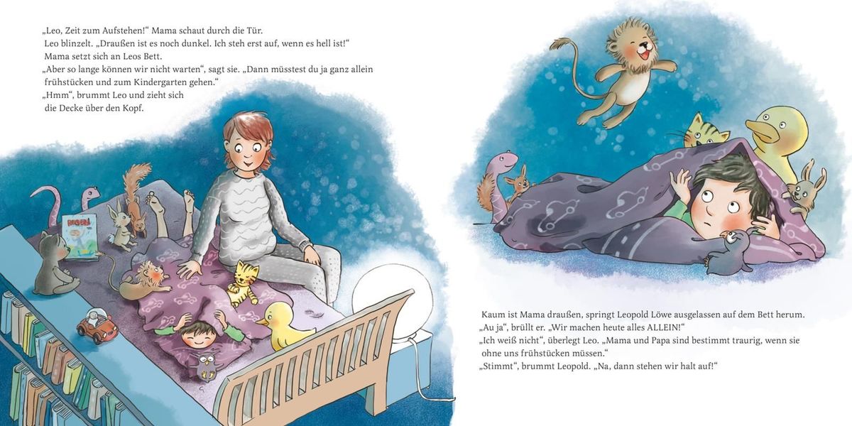 Weitere Ansicht: LESEMAUS 163: Leo und Leopold - Weihnachten im Kindergarten | Julia Boehme