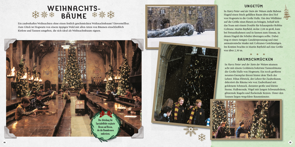 Weitere Ansicht: Harry Potter: Weihnachten in der Zauberwelt - Das Handbuch zu den Filmen | Jody Revenson