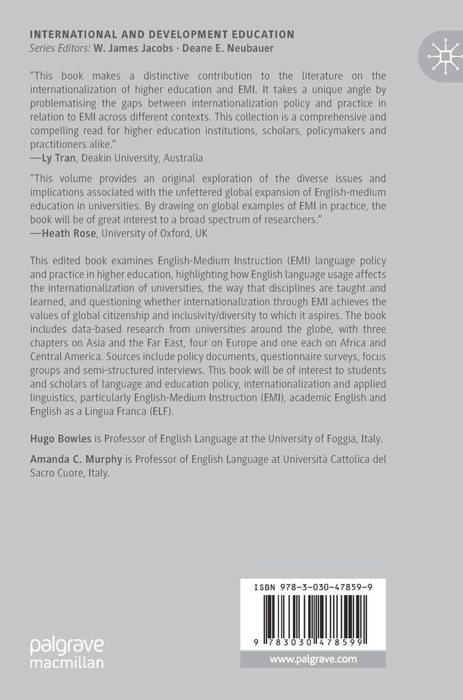 Weitere Ansicht: English-Medium Instruction and the Internationalization of Universities