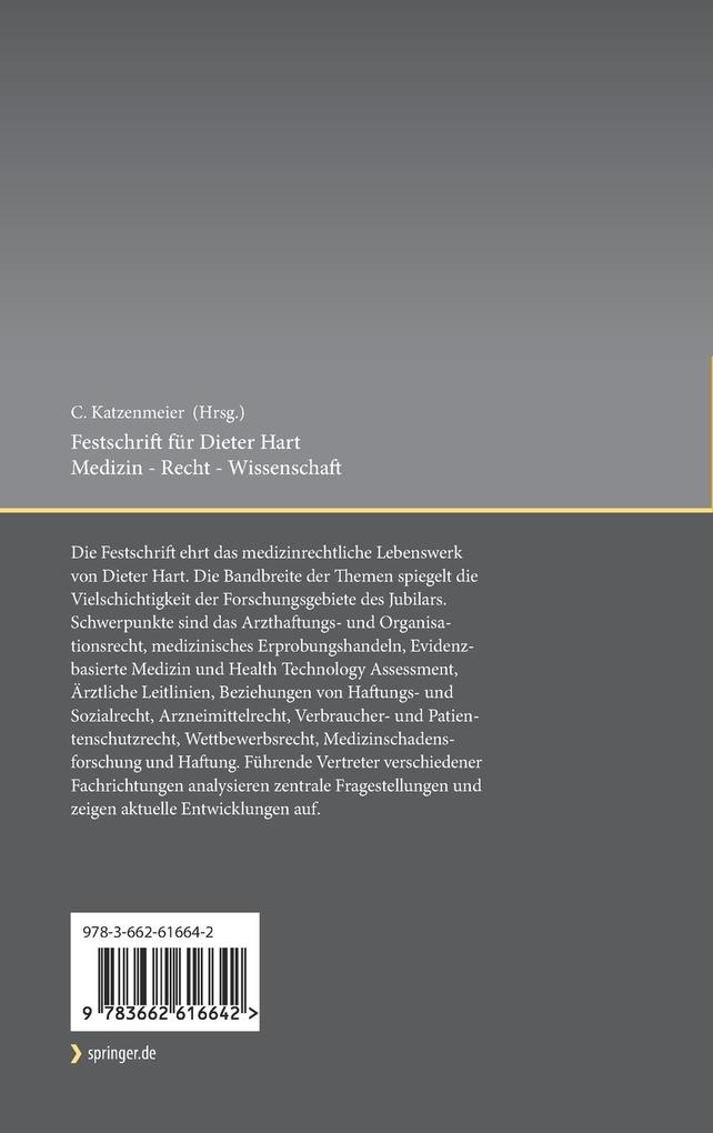 Weitere Ansicht: Festschrift für Dieter Hart