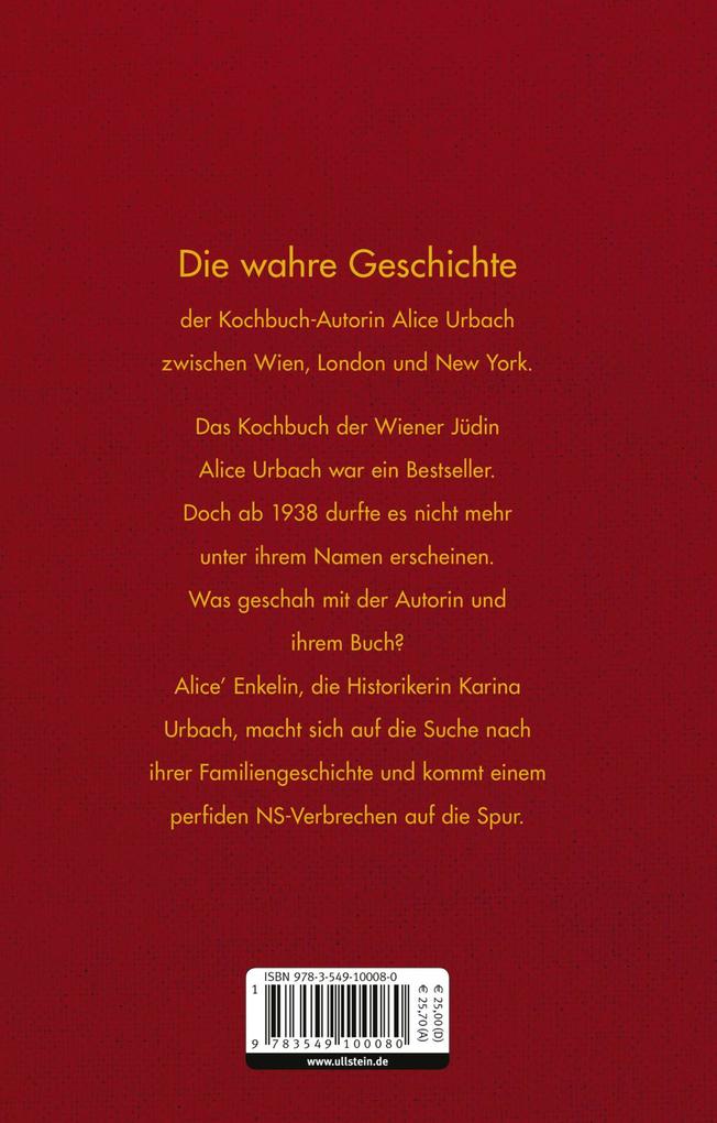 Weitere Ansicht: Das Buch Alice | Karina Urbach
