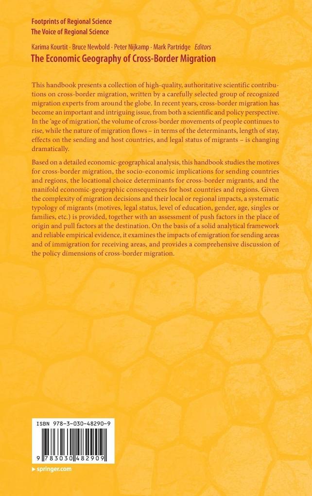 Weitere Ansicht: The Economic Geography of Cross-Border Migration