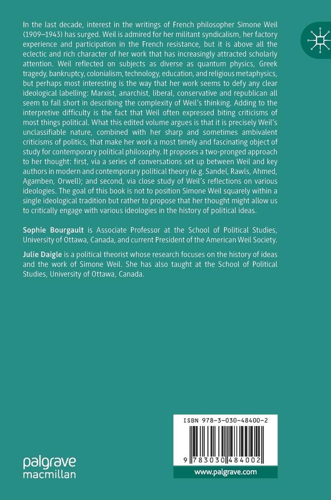 Weitere Ansicht: Simone Weil, Beyond Ideology?