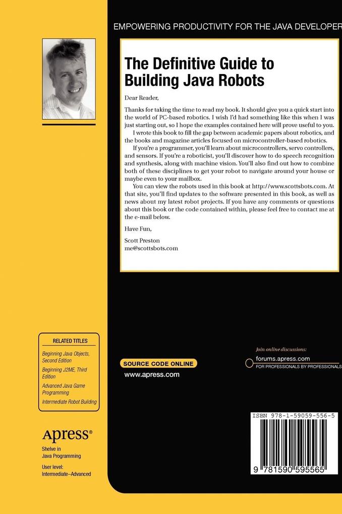 Weitere Ansicht: The Definitive Guide to Building Java Robots | Scott Preston