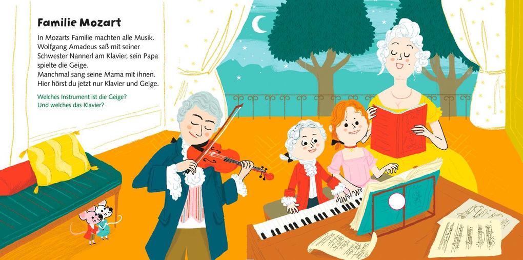 Weitere Ansicht: Mein kleines Musikbuch - Mozart und seine Musik | Charlotte Roederer