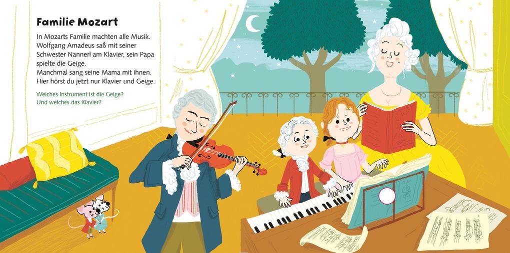 Weitere Ansicht: Mein kleines Musikbuch - Mozart und seine Musik | Charlotte Roederer