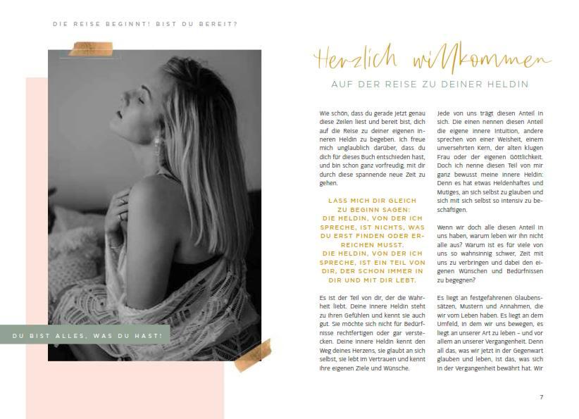 Weitere Ansicht: Entdecke die Heldin in dir | Frau Herz