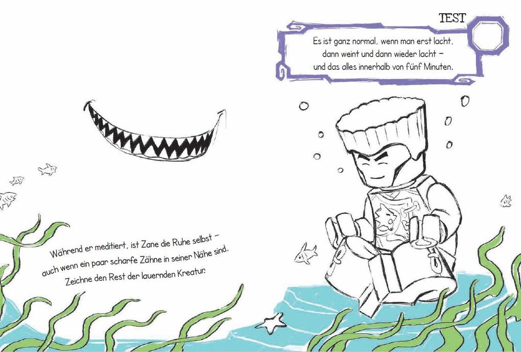 Weitere Ansicht: LEGO® NINJAGO® - Rätselmalspaß mit Comics | Ameet Verlag