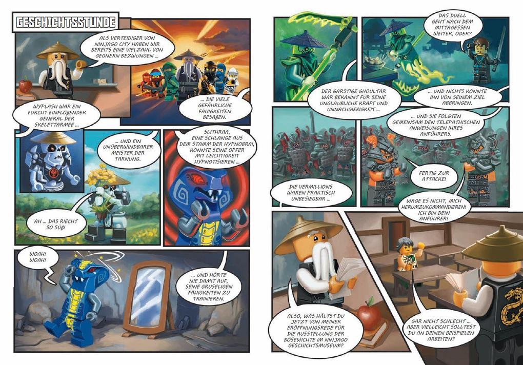 Weitere Ansicht: LEGO® NINJAGO® - Rätselmalspaß mit Comics | Ameet Verlag