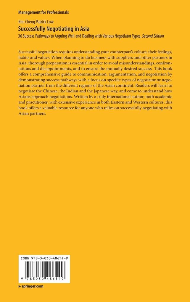 Weitere Ansicht: Successfully Negotiating in Asia | Kim Cheng Patrick Low