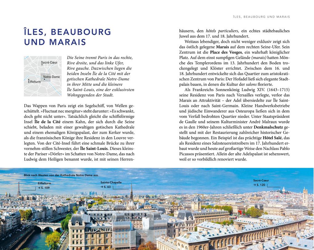 Weitere Ansicht: MERIAN Reiseführer Paris | Marina Bohlmann-Modersohn