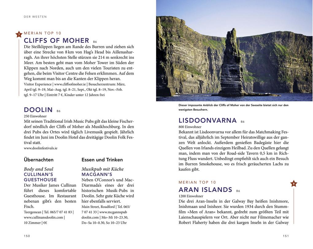 Weitere Ansicht: MERIAN Reiseführer Irland mit Nordirland | Cornelia Lohs, Christian Eder